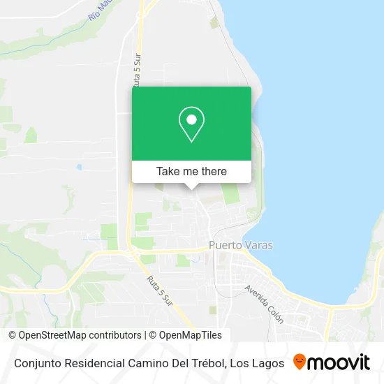 Conjunto Residencial Camino Del Trébol map