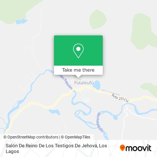 Salón De Reino De Los Testigos De Jehová map