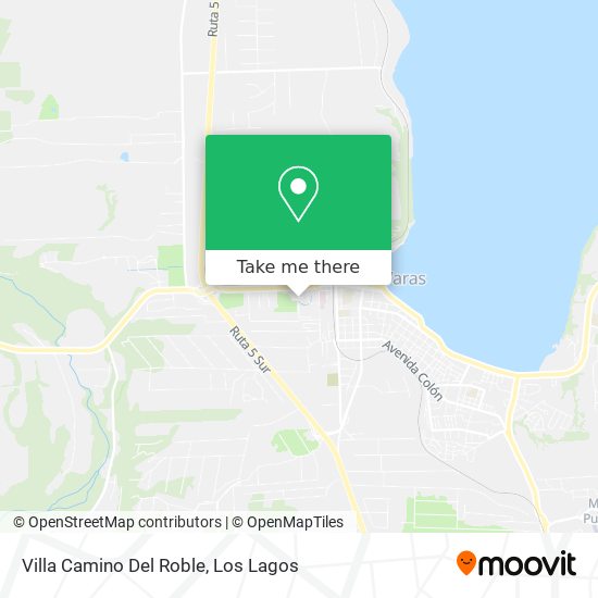 Mapa de Villa Camino Del Roble