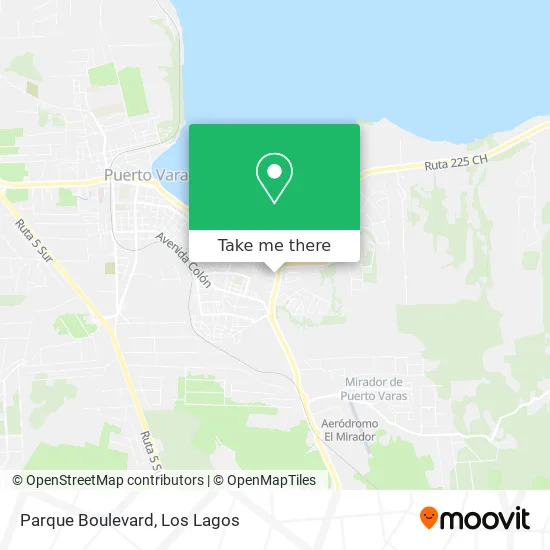 Parque Boulevard map