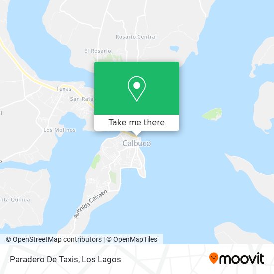 Mapa de Paradero De Taxis