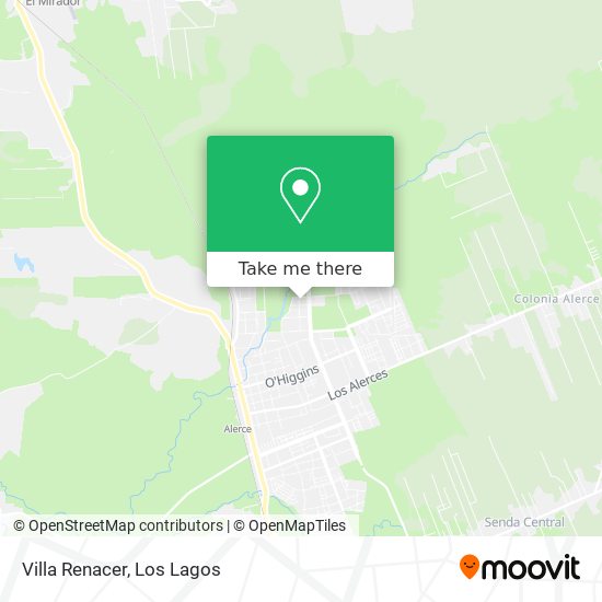 Mapa de Villa Renacer