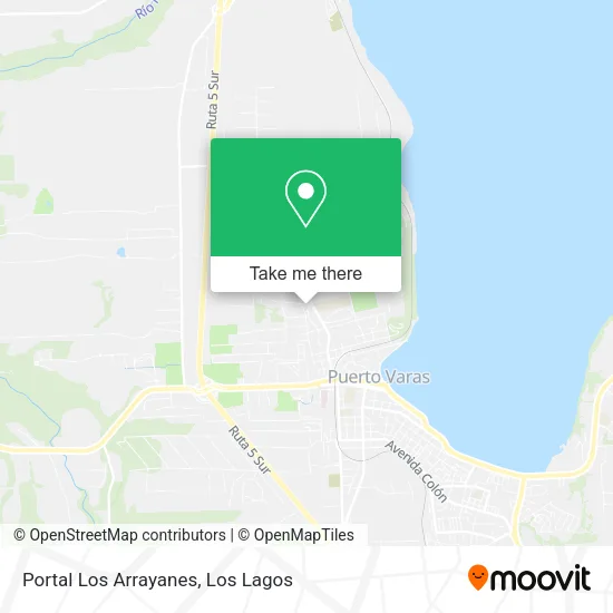 Portal Los Arrayanes map