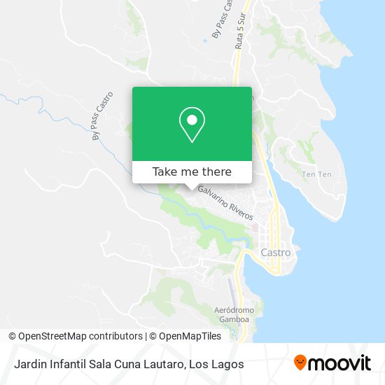 Jardin Infantil Sala Cuna Lautaro map