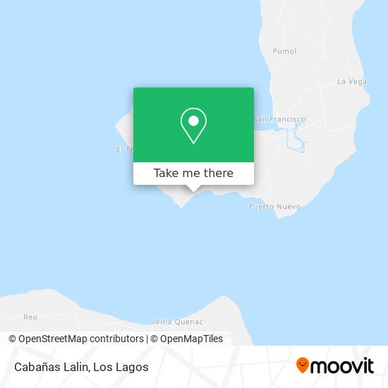 Mapa de Cabañas Lalin
