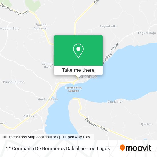 1ª Compañía De Bomberos Dalcahue map