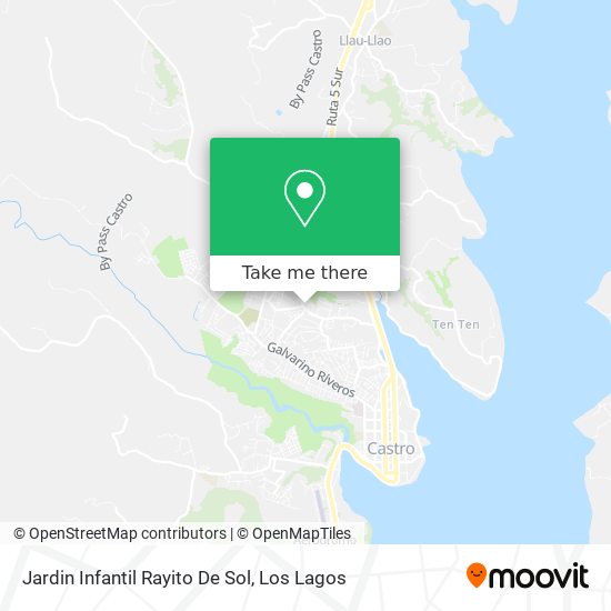 Jardin Infantil Rayito De Sol map