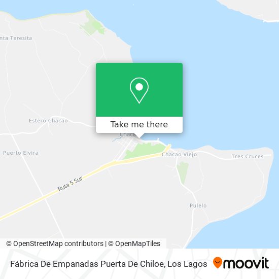 Fábrica De Empanadas Puerta De Chiloe map