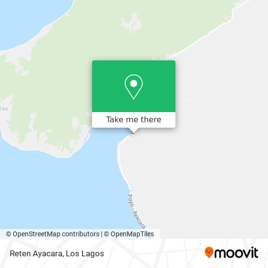 Mapa de Reten Ayacara