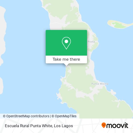 Mapa de Escuela Rural Punta White
