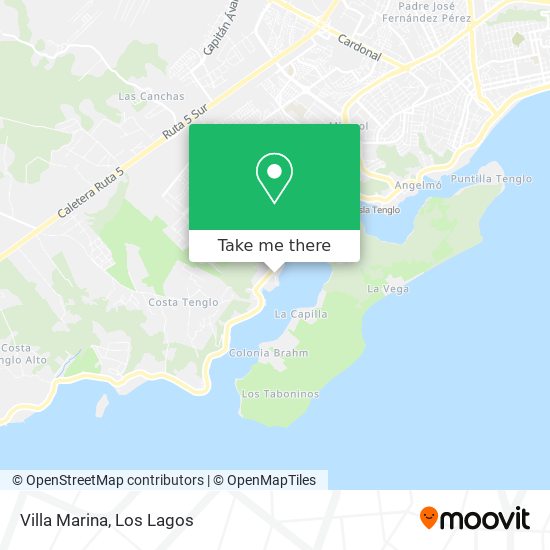 Mapa de Villa Marina