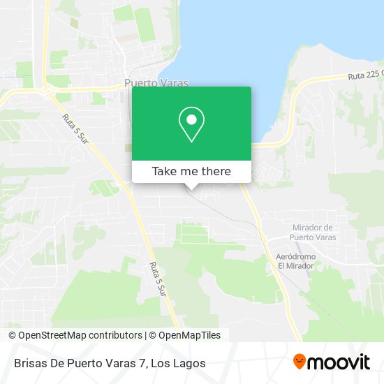 Brisas De Puerto Varas 7 map