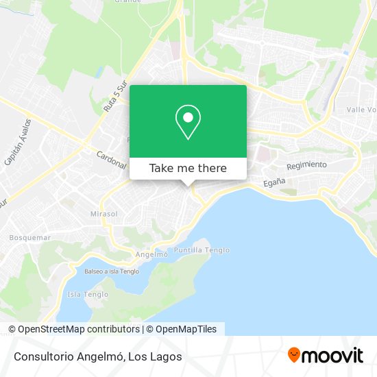 Consultorio Angelmó map