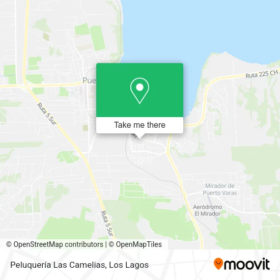 Peluquería Las Camelias map