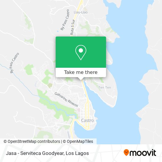 Mapa de Jasa - Serviteca Goodyear
