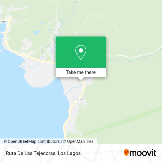 Ruta De Las Tejedoras map
