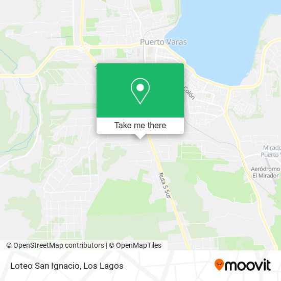 Loteo San Ignacio map