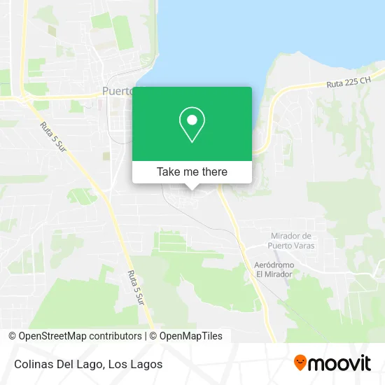 Colinas Del Lago map