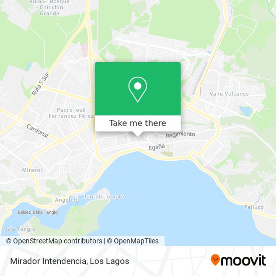 Mapa de Mirador Intendencia