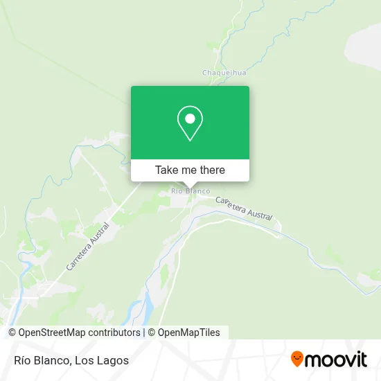 Río Blanco map