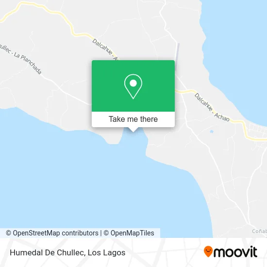 Humedal De Chullec map