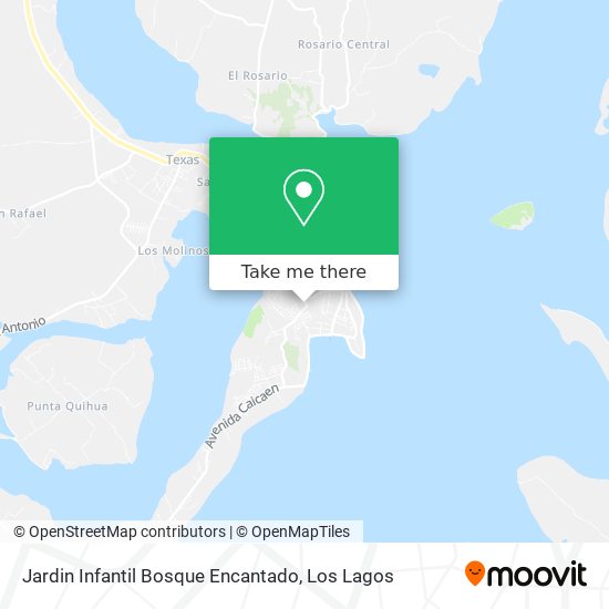 Mapa de Jardin Infantil Bosque Encantado