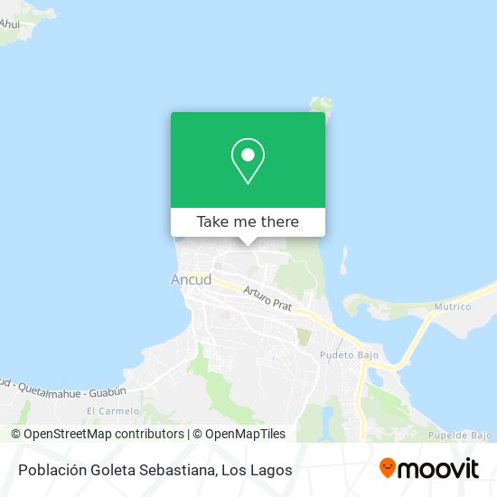 Población Goleta Sebastiana map