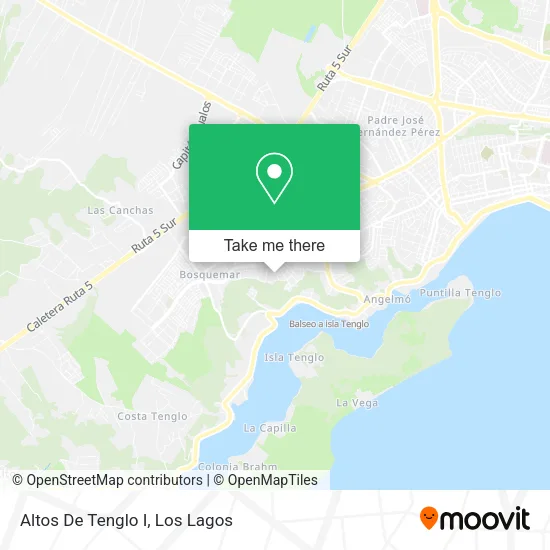 Altos De Tenglo I map
