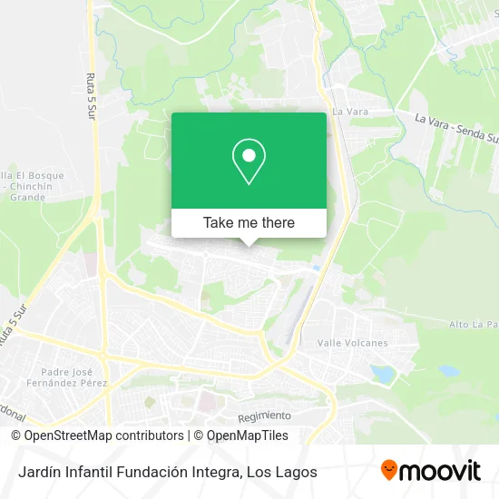 Jardín Infantil Fundación Integra map