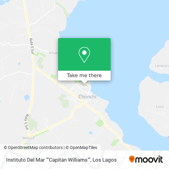 Mapa de Instituto Del Mar ""Capitán Williams""