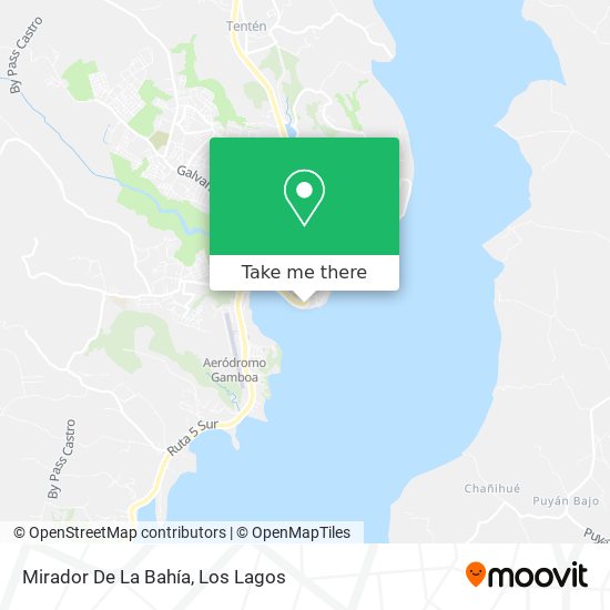 Mirador De La Bahía map