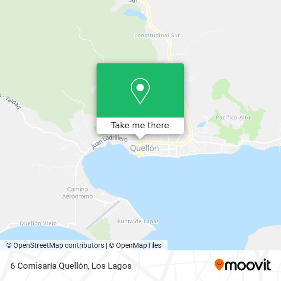6 Comisaría Quellón map