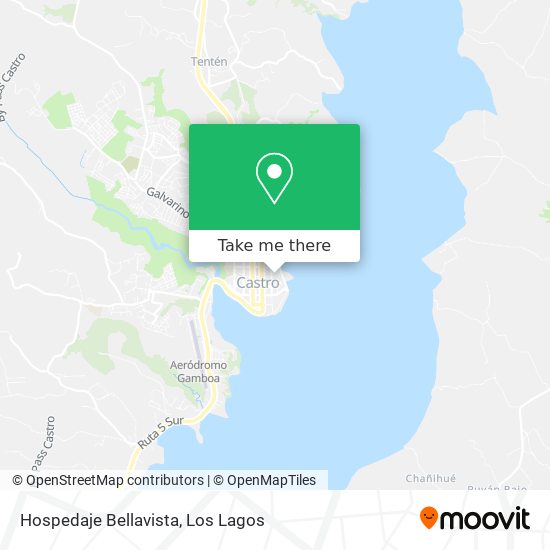 Mapa de Hospedaje Bellavista