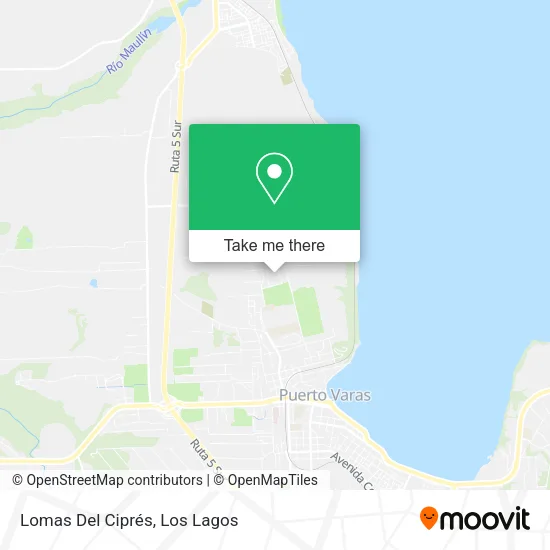 Lomas Del Ciprés map