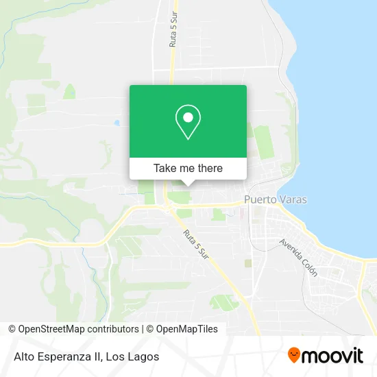Alto Esperanza II map