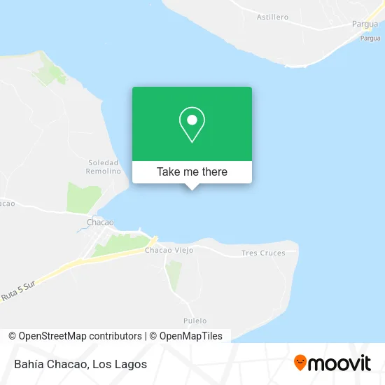 Bahía Chacao map