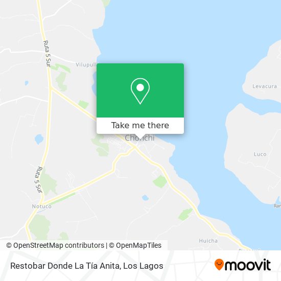 Restobar Donde La Tía Anita map