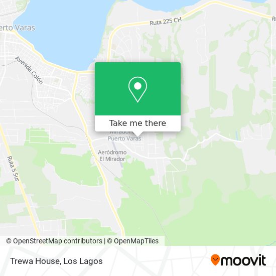 Trewa House map