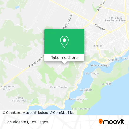 Don Vicente I map