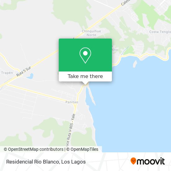 Mapa de Residencial Rio Blanco
