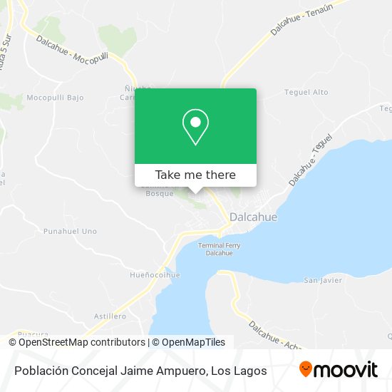 Mapa de Población Concejal Jaime Ampuero