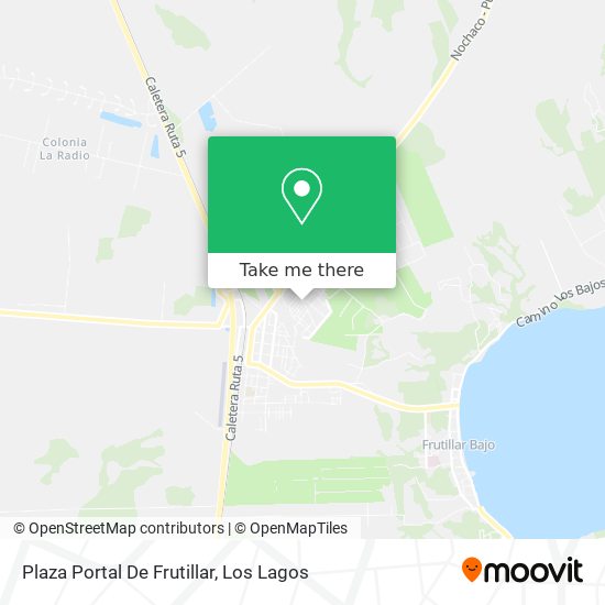 Mapa de Plaza Portal De Frutillar