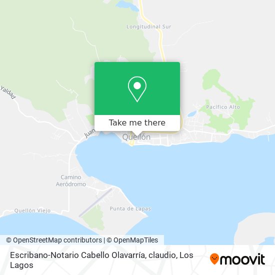 Mapa de Escribano-Notario Cabello Olavarría, claudio