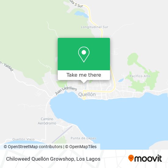 Chiloweed Quellón Growshop map