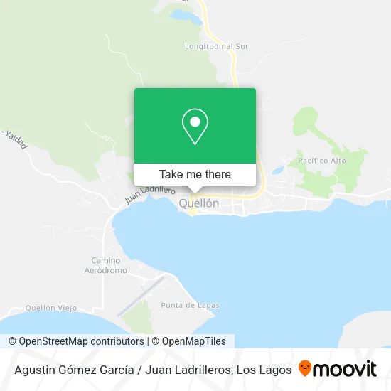 Agustin Gómez García / Juan Ladrilleros map