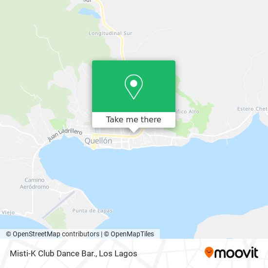 Mapa de Misti-K Club Dance Bar.