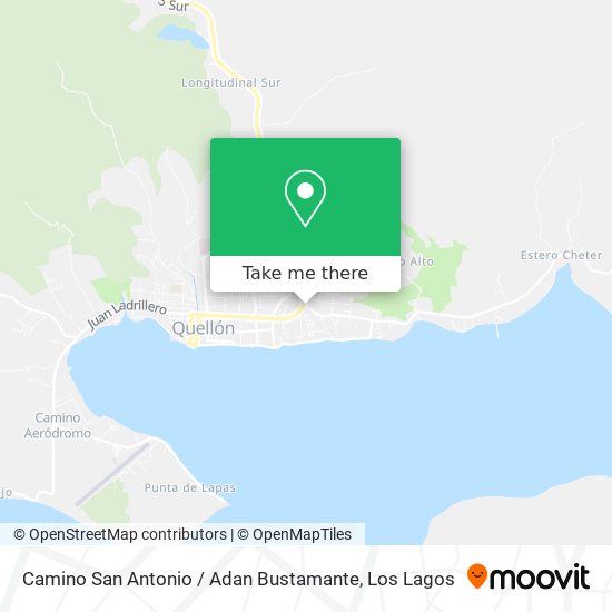 Camino San Antonio / Adan Bustamante map