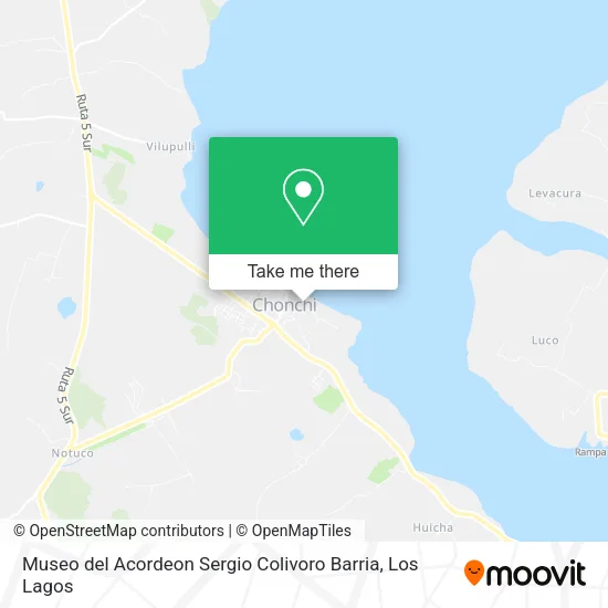 Museo del Acordeon Sergio Colivoro Barria map