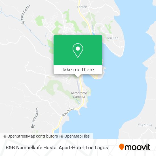 Mapa de B&B Nampelkafe Hostal Apart-Hotel