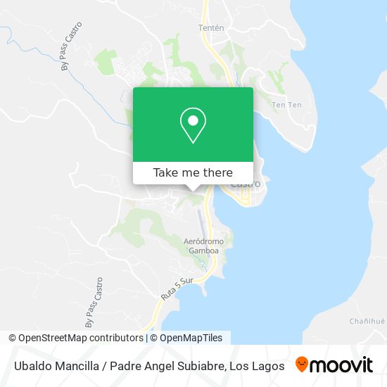 Ubaldo Mancilla / Padre Angel Subiabre map